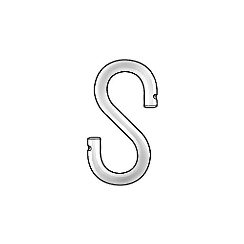 GRAINGER APPROVED S Hook, 1/2 in. Opening, 3-1/2 in., PK5