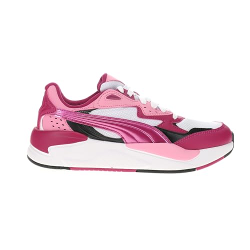 PUMA Womens X-Ray Speed Metallic Lace Up Sneakers Shoes Casual - Pink - Size 8 M