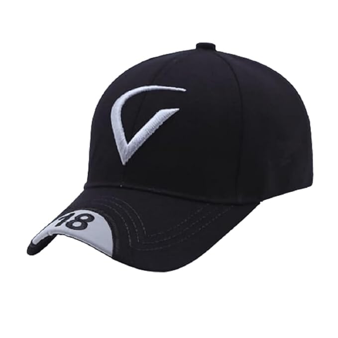 rytoria Sports Style Virat 18 Embroidery Cap for Kids Boys Girls Pack of 1-image-1