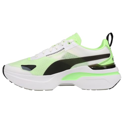 PUMA Womens Kosmo Rider Lace Up Sneakers Shoes Casual - Green, White3