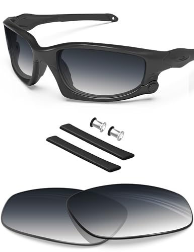 Image of BLAZERBUCK Polarized Replacement Lenses&Sock Kit for Oakley Split Jacket OO9099 Sunglass