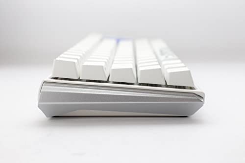 Ducky One3 Pure White SF RGB Blue Cherry MX Switch Keyboard - UK Layout, Cherry MX Blue Switch, SF (65%) - Image 4