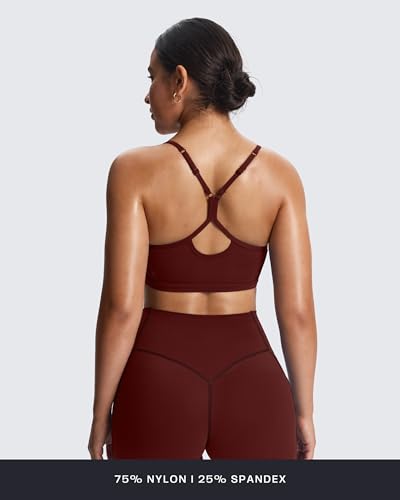 Image of Aoxjox Women's Workout Sports Bras Fitness Training Gym Lexi Lined Bra Yoga Crop Tank