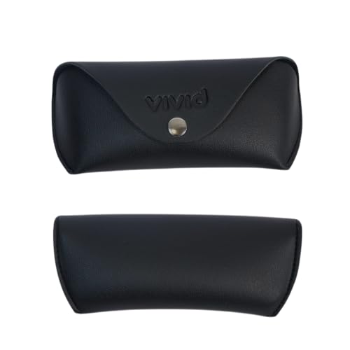 Image of VIVID Unisex Specs Snap Button Eyewear Dabbi Faux Leather Soft Case Cover