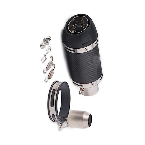Échappement Moto Universel Anti Chaleur en Carbone pour Scooter NVX125