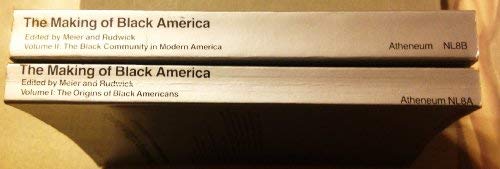Making of Black America 0689701438 Book Cover