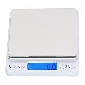 Ealridv EALRIDV83 Küchenwaage 0,1g Edelstahl