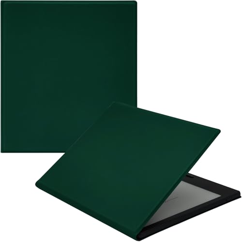 Magnetic Leather Case for 7'' Onyx Boox Go 7 / Boox Tablet Go Color 7 (Gen II/Gen I 2025/2024) /Boox Page Ultra-Thin Lightweight Cover with Auto Sleep/Wake & Magnetic Closure (Blackish Green)