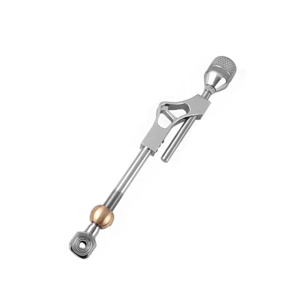 HYASDBWE Adjustable Short Shifter with Shift Knob for Civic for Integra for CRX B16 B18 B20 for D Series Gear Shifter Parts(Silver)
