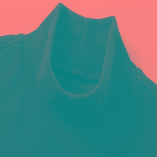 Men Mock Turtleneck Long Sleeve Tshirt Basic Casual Knitted Half Neck Thermal Lightweight Pullover Sweater Solid Tops3