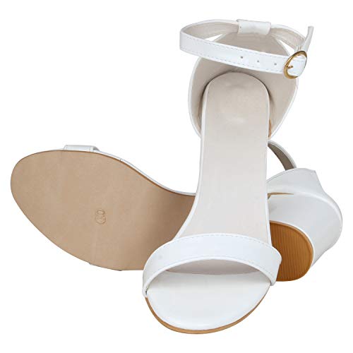 Image of Misto Women's and Girl's Formal Casual Suede Leather Block Heel Sandal
