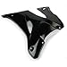 Cycra Powerflow Radiator Shrouds (Shrouds Only) (Black) Compatible With 06-09 YAMAHA YZ250F