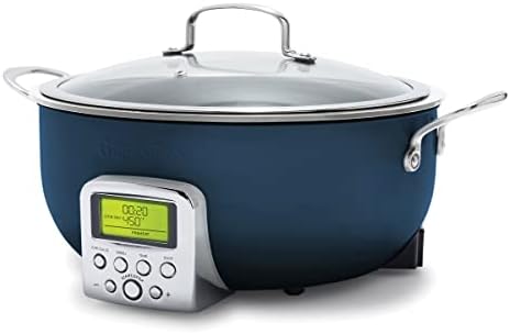 GreenPan Elite Essential Smart Electric 6QT Skillet Pot, Presets ...