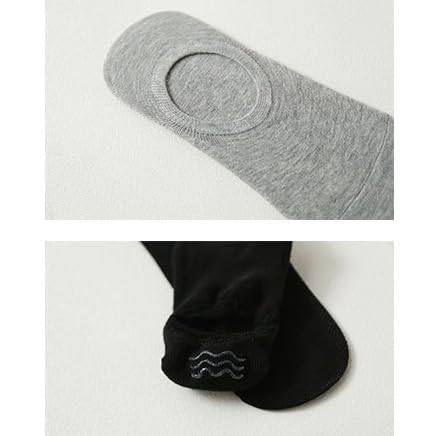 10 Pairs No Show Socks Men Women - Cotton Low Cut Ankle Non Slip Invisible Sock3