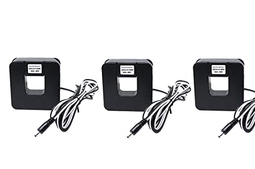 Eyedro Current Sensor|Set Of 3 (Three) 800A Steel Split Core Cts|Od = 4.75"X5.0" Id= 2" Sq|0.333V Output|Compatible With Eyedro Business Industrial Real-Time Energy Monitors|Model Esclv-51-800A-Set3 #TOP23