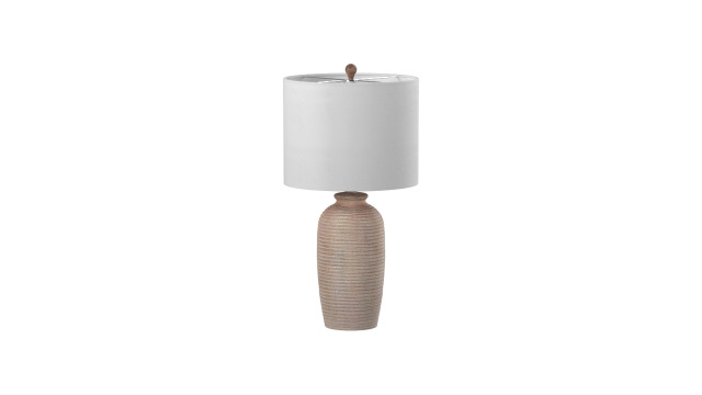 SAFAVIEH Lighting Collection Kensen Farmhouse Sandy Pearl 27-inch