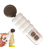 - Máquina selladora - Reselladora de bolsas | Mini Sellador con Capacidad Magnética, Snack-, Reutilizable, Protector de Alimentos Para La Preparación De Comidas En El Congelador