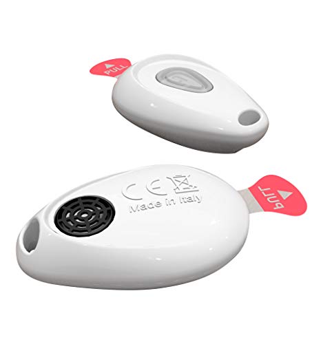 Zerobugs Ultrason Anti tiques et puces pour Protection des Animaux Coloris Blanc