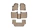 WeatherTech Custom Fit FloorLiner for Ford Flex - 1st, 2nd, & 3rd Row (Tan)
