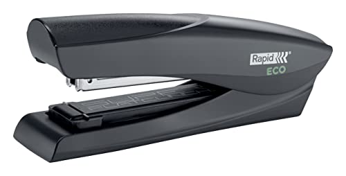 Agrafeuse pleine bande Rapid Eco plastique recyclé noir pour fourniture de bureau