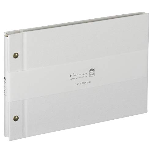 Album à vis Nakabayashi A-HRA5-101-W format A5 blanc pour classer vos souvenirs