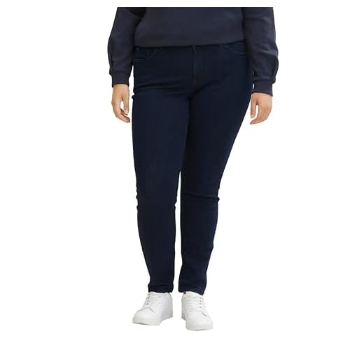 ONLY Carmakoma Damen Carthunder Push Up Reg Mbd Noos Skinny Jeans, Blau (Medium Blue Denim), 52 Große Größen EU 7 TOM TAILOR Damen Plussize Skinny Jeans 1013516, 10133 - Dark Dye Dlue Denim, 52