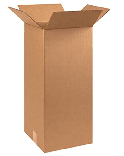 Image of Secure Seal - 10x10x24 Pack of 25 Corrugated Cardboard Packing Shipping Mailing Moving Carton Boxes