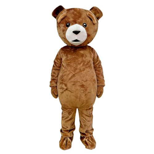 Gonglian Global Teddy Bear Mascot Costume Halloween...