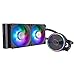 Cooler Master MasterLiquid PL240 FLUX Close-Loop AIO CPU Liquid Cooler, Gen2 ARGB Dual Loop Pump, 240mm Radiator, PL-Flux 120 PWM Fans, AMD Ryzen AM5/AM4, Intel LGA1700/1200 (MLY-D24M-A23PZ-R1)