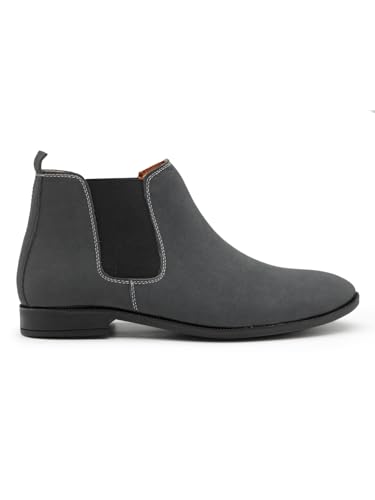 Image of Men's Slip On Fashion Chelsea Boots | High Tops, Soft Cushioned Insole, Comfortable Fit, Trendy, Stylish Boots