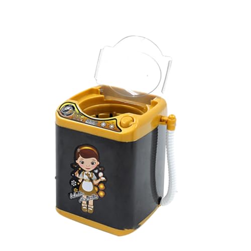 FELTECHELECTR 迷?洗衣機 用おもちゃ 小型シミュレーション洗濯機 電動式転機能付き 耐水性素材使用 キッズ プレゼントに おままごと用家電