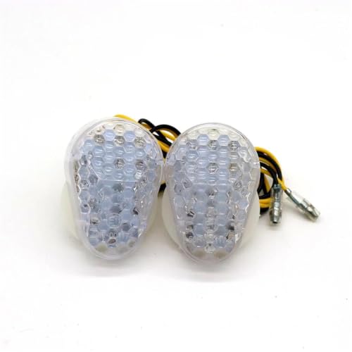 Clignotants LED Encastrés Moto ZZR600 2005-2008 Étanches