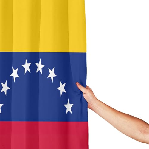 Rideau de douche Venezuela de qualit&eacute; sup&eacute;rieure en polyester 183 cm - 5