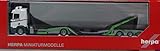 Material: Kunsstoff Herpa 310178 Scania CR 20 Niederdach LKW-Transporter-Hängerzug Hödlmayr