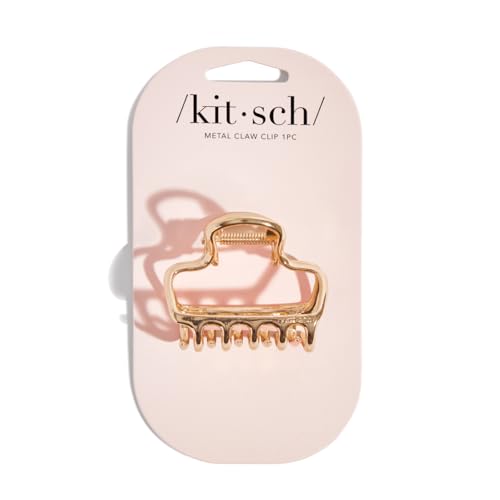 Kitsch Open Shape Metal Hair Clips for Women - Durable