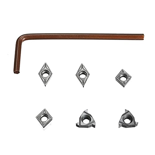 Fresa Carburo MGEHR1010-2 con 7 inserts y llaves T8 miniatura 5