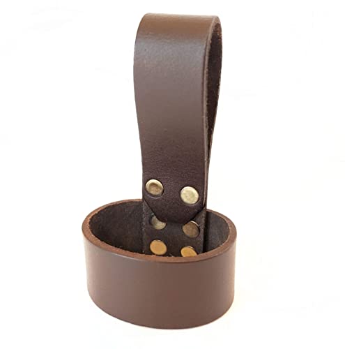 Image of Norse Tradesman Handmade Leather Axe Holster with Belt Loop