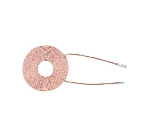 Taidacent 5PCS Wireless Charger Induction Coil 5UH 15mm Wireless Charging Coil Mini Magnetic Charger Power Bank Inductor Coils