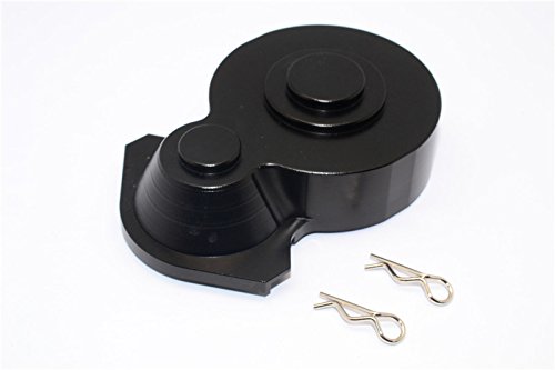 GPM HPI Crawler King Upgrade Parts Aluminum Spur Gear Case - 1Pc Set Black