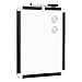 Amazon Basics - Lavagna magnetica cancellabile , con struttura in plastica, 21,6 x 27,9 cm