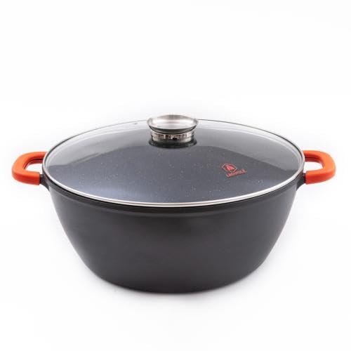 Faitout noir 44cm revêtement céramique - 