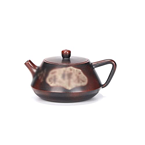 IUokLU Tetera De Cerámica Hecha A Mano Zisha, Juego De Té Gong-Fu Hecho A Mano para Beber Té Verde Y Blanco