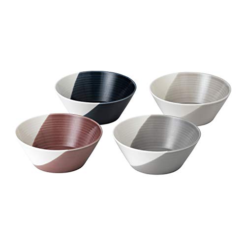 Royal Doulton Bowls of Plenty Cuencos de abundante 16 cm, Juego de 4 Unidades, 522 milliliters, Porcelana, Mixto Cover