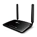 Produktbild TP-Link TL-MR6400 300 Mbps 4G Mobile Wi-Fi Router, SIM Slot Unlocked, No Configuration Required, Removable External Wi-Fi Antennas, UK Plug, Black