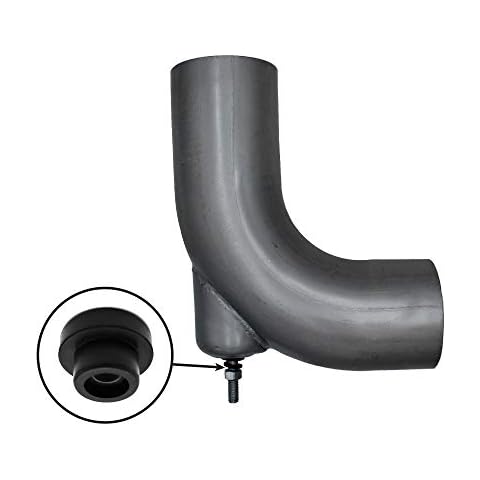 Freightliner Bolt-On Exhaust Elbow with Rubber Mount, Replaces A04-17476-000 Cover