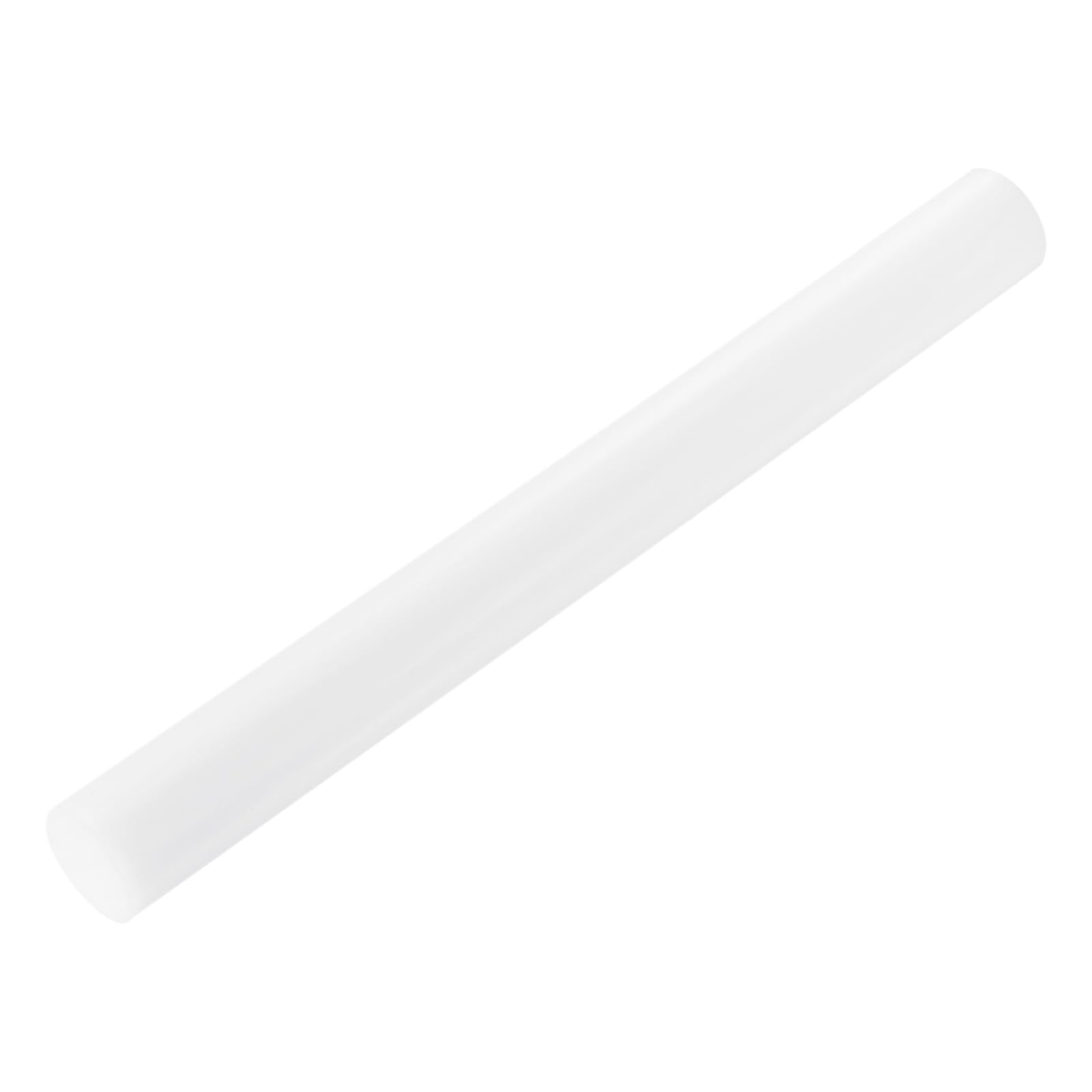 QUARKZMAN Barra di Plastica Tonda ABS 30 mm x300 mm Bianca Per Materiale Modello Fai Da Te, Creazione Modelli Architettonici, Tavolo Sabbia
