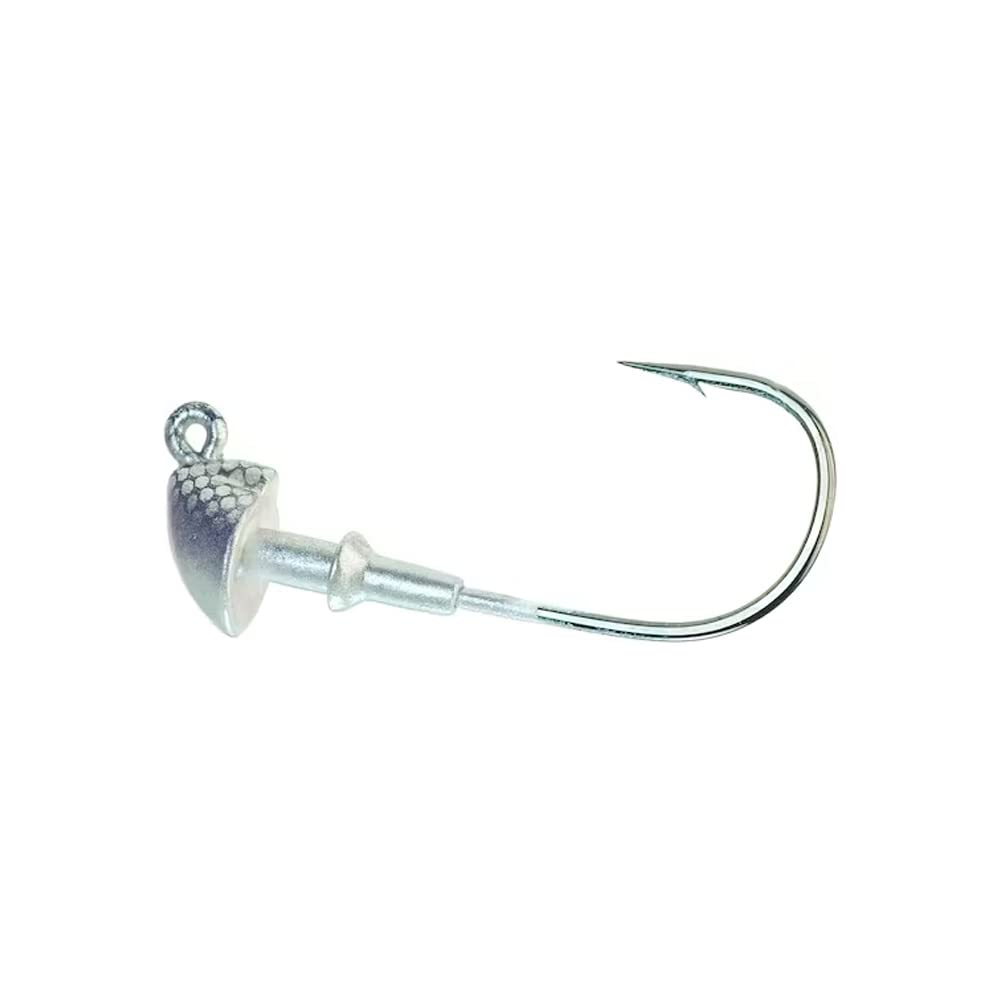BUCKEYE LURES J-Will Swimbait Head with Ultra Point Heavy Flipping Hook & Molded Collar | Durable Chip-Resistant Open Water Jighead Fishing Bait