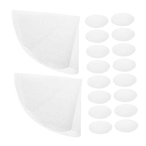 Amosfun 20 Piezas Alfombrilla De Silicona Para Vapor. Silicona De Comida Al Vapor Albóndigas De Vapor Revestimiento De Vapor Forro De Vapor De Alimentos Plato De Vapor Blanco Gel De Sílice