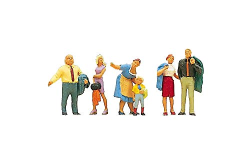 Preiser 10279 Pedestrians Family in City HO Model Figure
