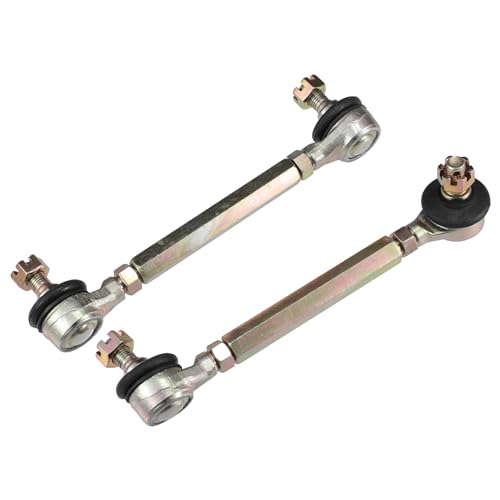 ACROPIX 10cm 3.94" Steering Tie Rod End Tie Rod Link Fit for 50cc 70cc 90cc 110cc 125cc 150cc ATV Quad Four Wheeler with Ball Joint Accessories - Pack of 2